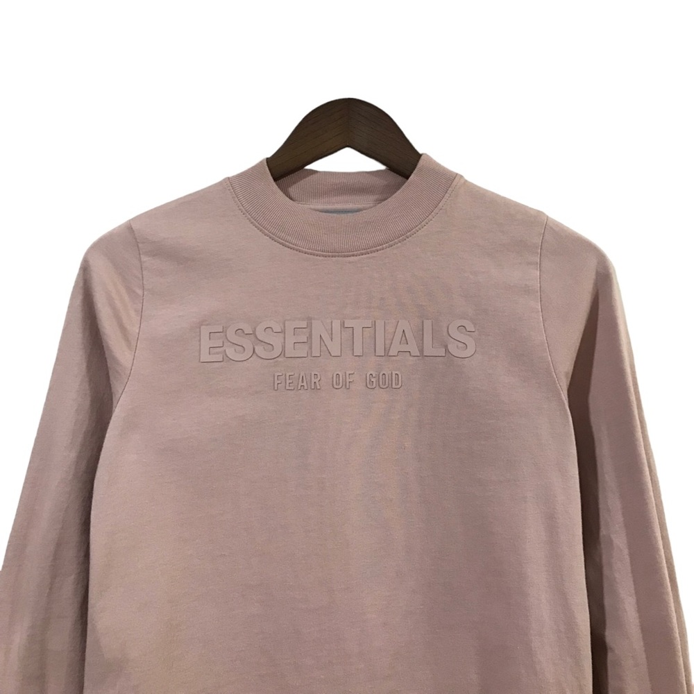 Women’s Fear of God Essentials Lonsleeve Matte Blush Tee
